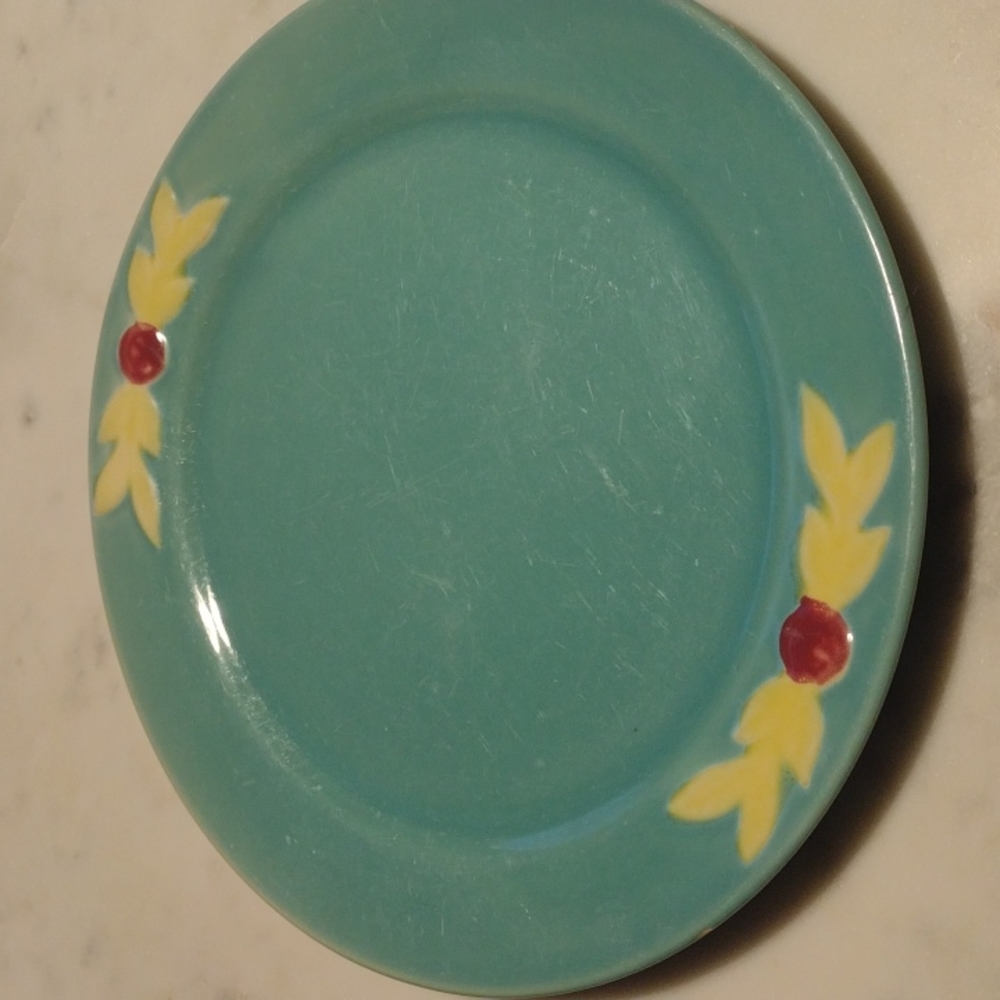 Coors Rosebud Plate